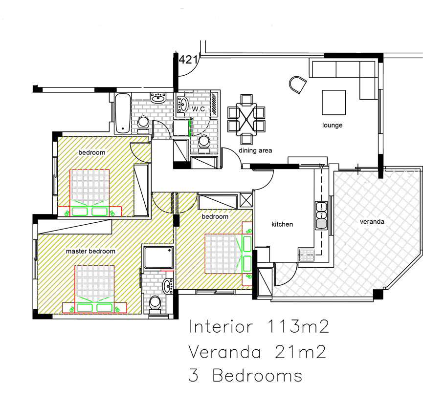 Plans St. Apartments