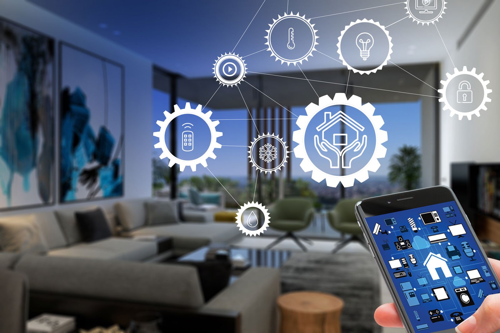 Smart Houses Of The Future Domotique Jaytech Controls Avantages Quels